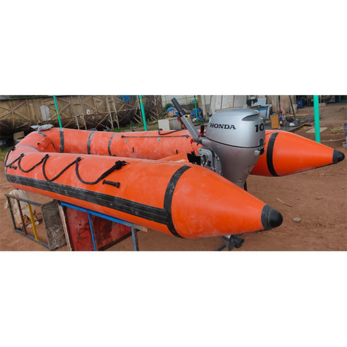 Inflatable Rescue Boat - Engine Type: Outboard