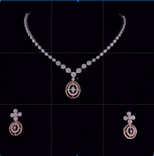 Real Diamond Necklace Set 9