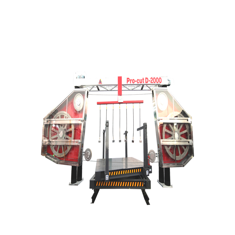 Procut D-2000 Mono Single Diamond Wiresaw Machine