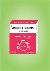 Ceftriaxone tazobactam 4.5 gm veterinary injection supplier and third party manufacturing company in India