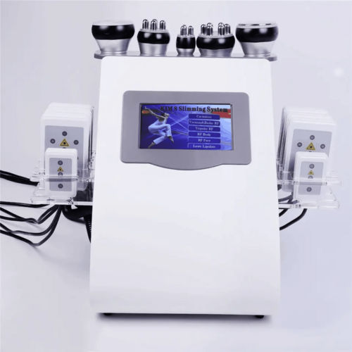 Lipotherapy Unit Ultrasonic RF 40Khz Cavitation Vacuum 5 in one Slimming Center Machine