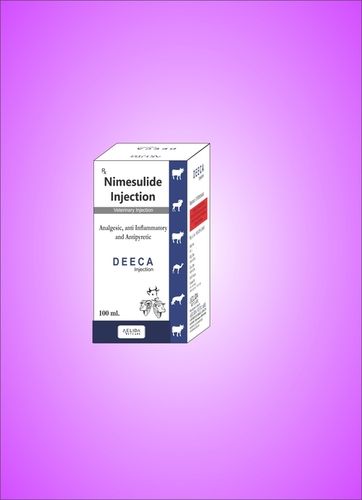 Nimesulide 100 ml veterinary Injection supplier and third party manufacturing company