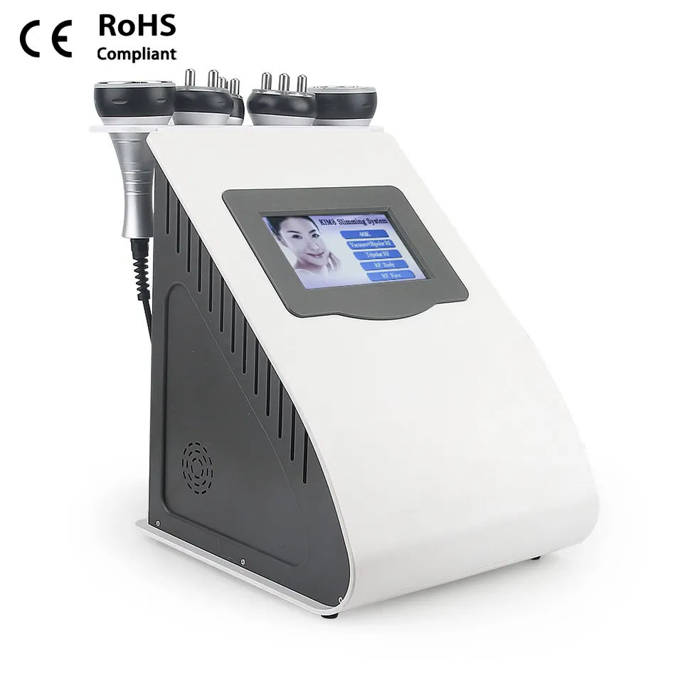 Cavitation Device 5 in 1 lLIPO Cavitation Ultrasonic Cavitation RF Vacuum Slimming Fat Loss Device