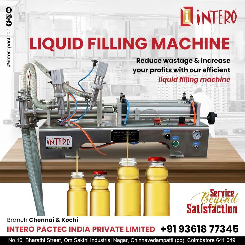 SEMI AUTOMATICS LIQUID FILLING MACHINE