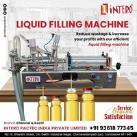 SEMI AUTOMATICS LIQUID FILLING MACHINE