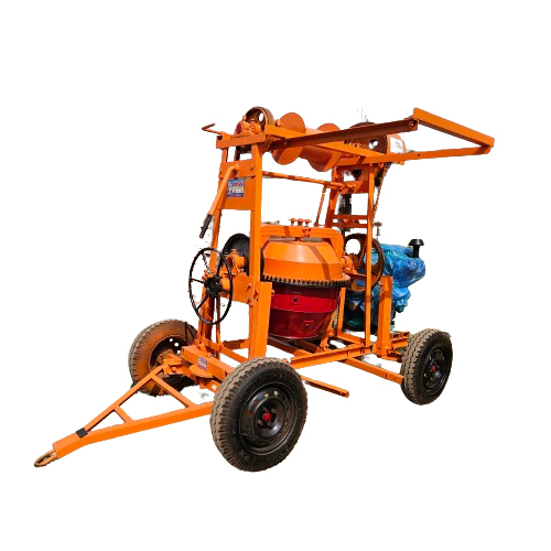 Concrete Mixture Machine Half Bag with Lift