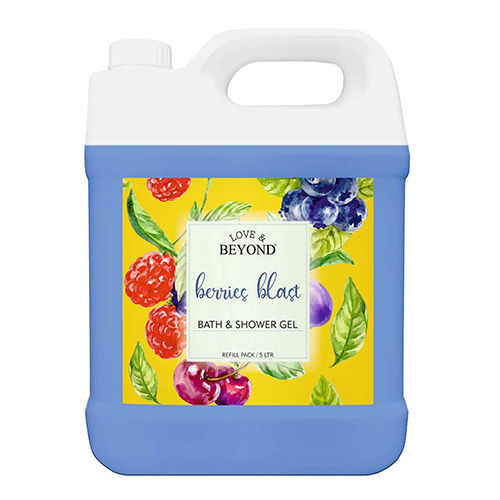 5 Ltr Berries Blast Bath And Shower Gel - Best For: All Types Of Skin