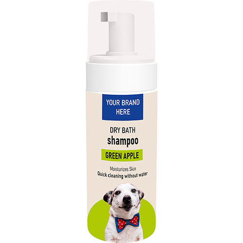 Green Apple Dry Bath Shampoo - Recommended For: Dog