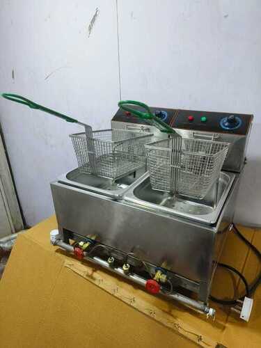 DEEP FRYER 2.5 DOUBLE PAN ELECTRIC ONLY