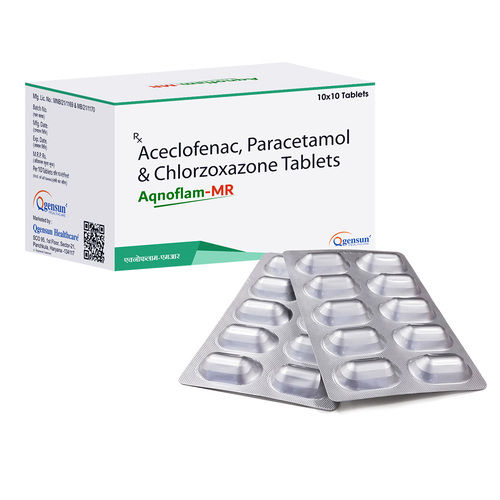 Aceclofenac Paracetamol And Chlorzoxazone Tablets - Drug Type: General Medicines