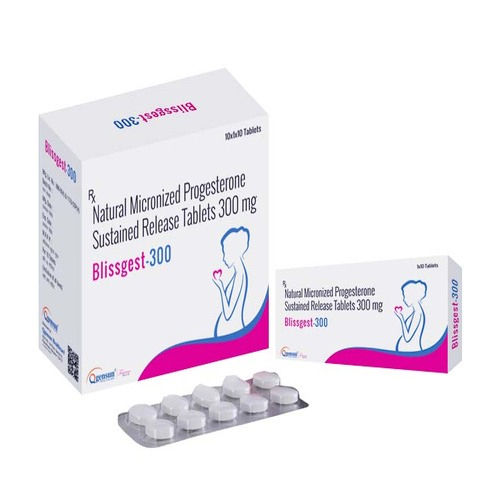 Natural Micronized Progesterone Sustained Release Tablets - Storage Instructions: Dry Place