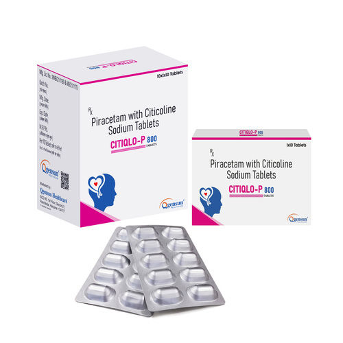 Piracetam With Citicoline Sodium Tablets - Drug Type: General Medicines