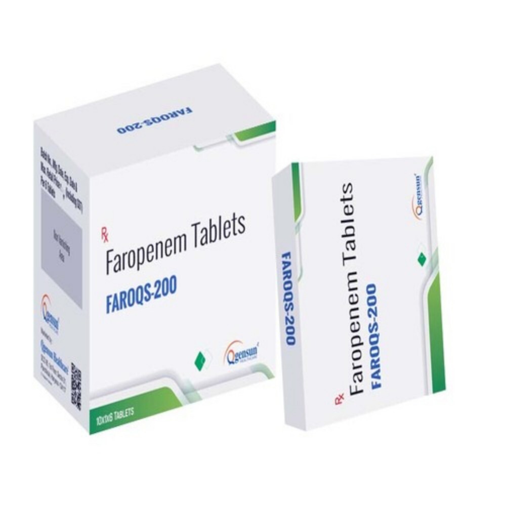 Faropenem Tablets - Brand Name: Faroqs-200