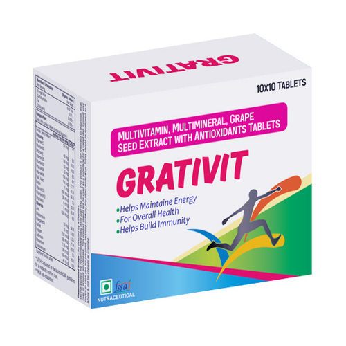 Multivitamin And Multimineral Grape Seed Extract With Antioxidants Tablet