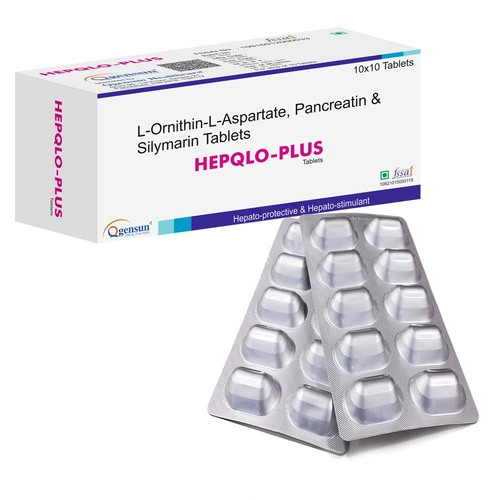 L-Ornithine L-Aspartate Pancreatin And Silymarin Tablets