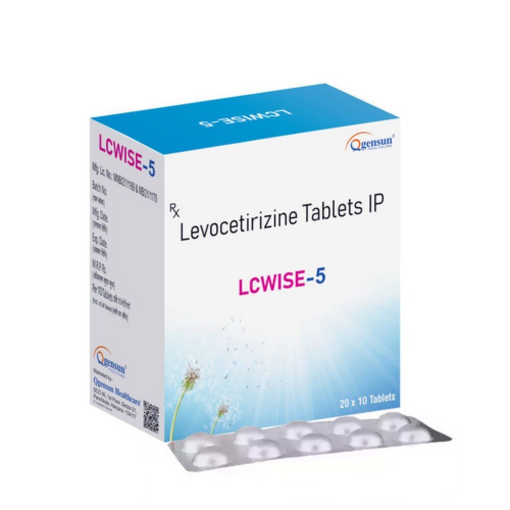 Levocetirizine Tablet Ip - Brand Name: Lcwise-5
