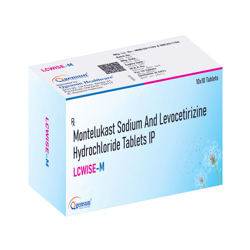 Montelukast Sodium And Levocetirizine Hydrochloride Tablets Ip - Drug Type: General Medicines