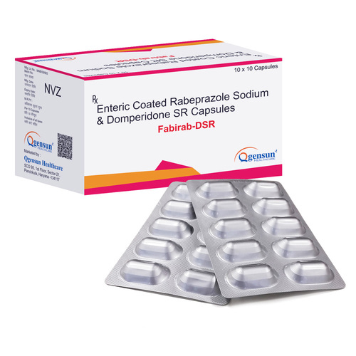 Enteric Coated Rabeprazole Sodium And Domperidone SR Capsules