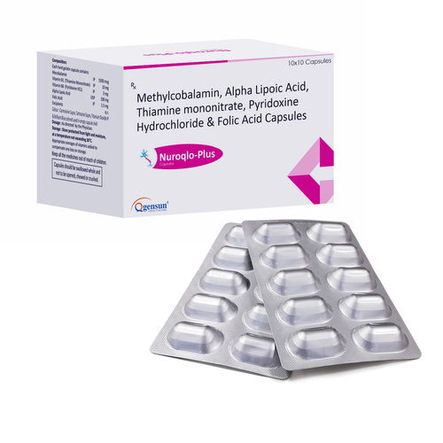 Mecobalamin Alpha Lipoic Acid Thiamine Mononitrate Pyridoxine Hydrochloride And Folic Acid Capsules