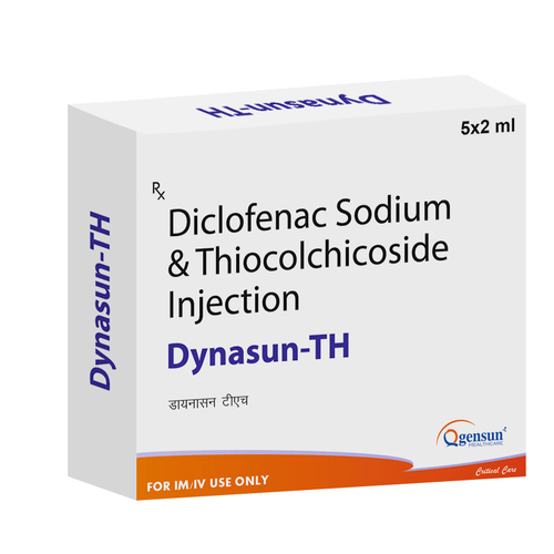 Diclofenac Sodium And Thiocolchicoside Injection