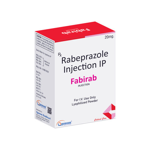 20mg Rabeprazole  Injection IP