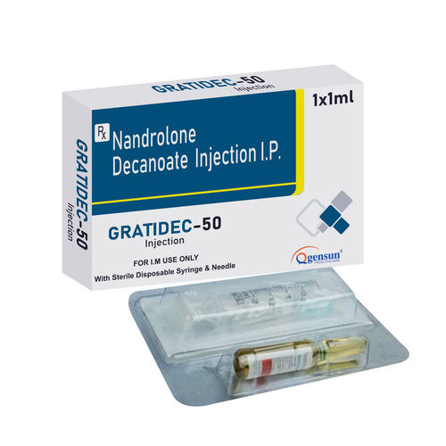 NandroloneDecanoate Injection - 50 mg Nandrolone Decanoate Per 1 ml, Liquid Form for Enhanced Muscle Growth and Strength