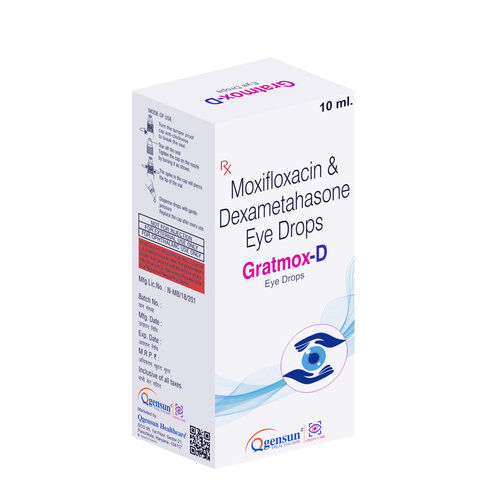 Moxifloxacin And Dexamethasone Eye Drop - Age Group: Suitable For All Ages