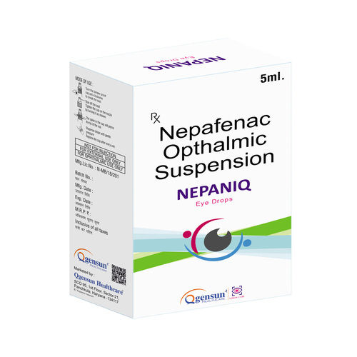 5Ml Nepafenac Opthalmic Suspension - Product Type: General Medicines