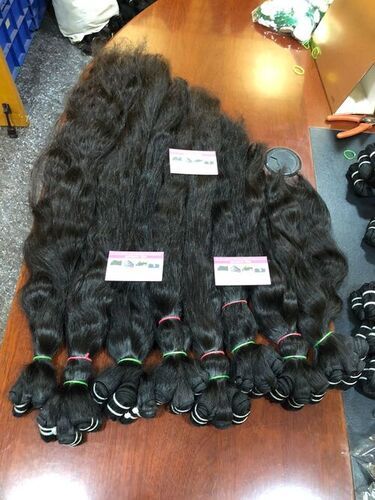 INDIAN TEMPLE WEFT  HAIR BEST INDIAN HUMAN HAIR SUPPLIER IN INDIA