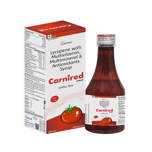 200ml Lycopene with Cyanocobalamin Multivitamin And Multimineral Syrup