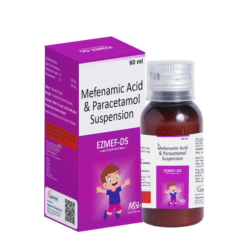 60Ml Mefenamic Acid And Peracetamol Suspension - Drug Type: General Medicines