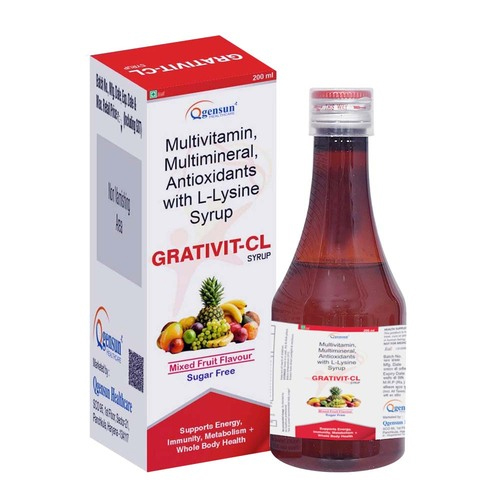 Multivitamin Multimineral  Antioxidant With L-Lysine Syrup