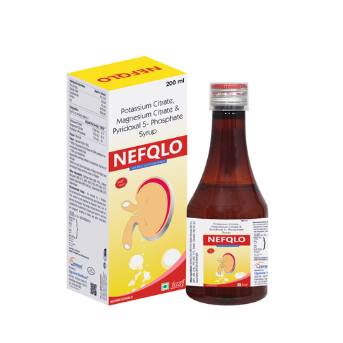 200ml Potassium Citrate Magnesium Citrate  And Pyridoxine 5 Phosphate Syrup