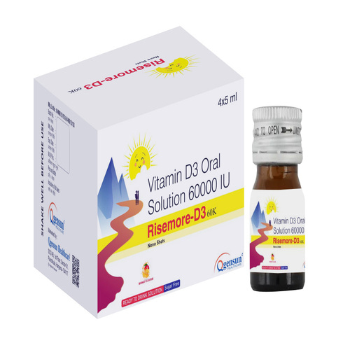 Vitamin D3 Oral Solution Cholecalciferol 60000 IU