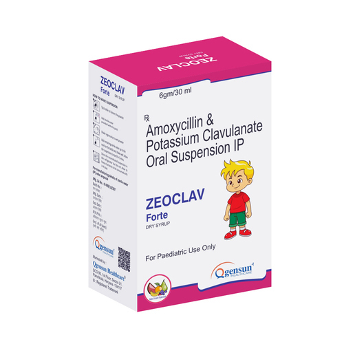 30ml Amoxicillin Potassium Clavulanate Oral Suspension IP