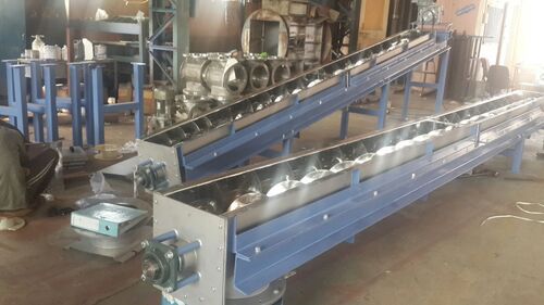 Inclined Screw Conveyor - Color: As Per Customer Requirement