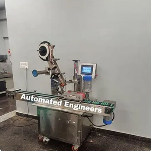 Automatic Ampoule Labelling Machine - Color: Silver