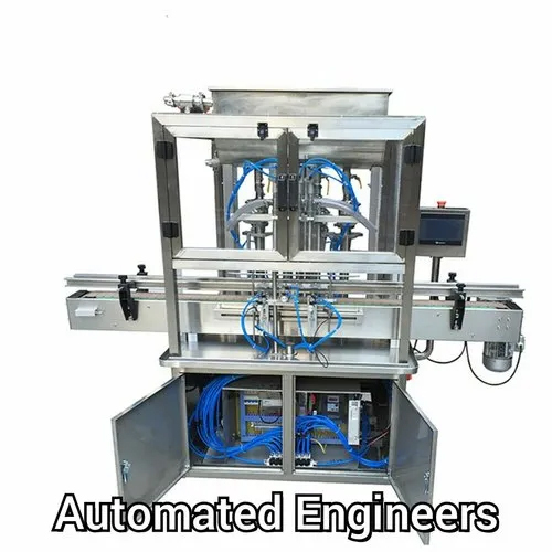 Automatic Four Head Liquid Filling Machine