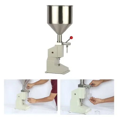 Manual Hand Operated Liquid Filling Machine