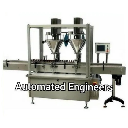 Automatic Two Head Auger Filler Machine