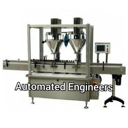 Automatic Two Head Auger Filler Machine - Capacity: 50 Pcs/Min