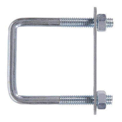 Square Bend U Bolts - Color: Grey