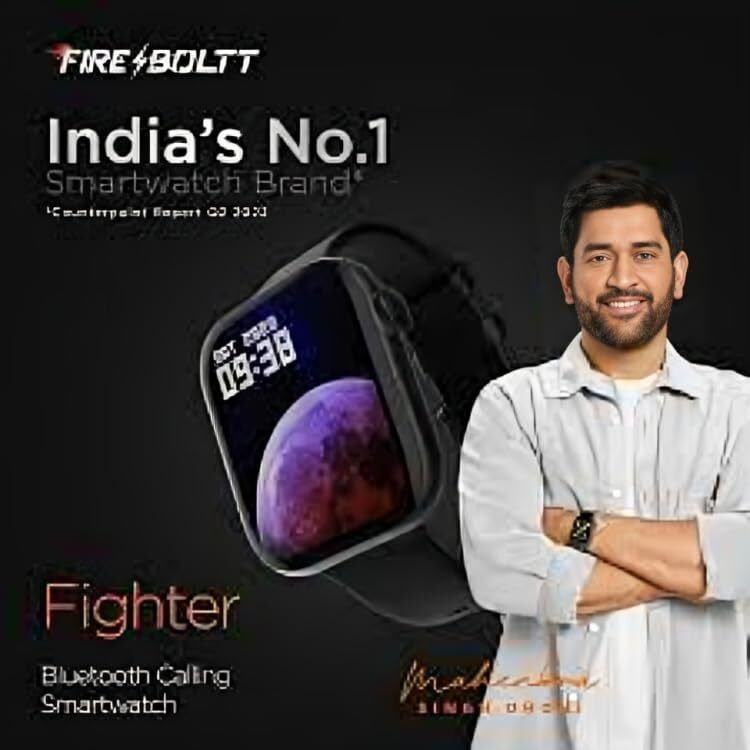 Fire-Boltt Fighter, 46mm display, Bluetooth calling, 118 sports modes, smart notifications