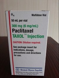 Taxol Paclitaxel Injection - 100mg/5ml, Anti-cancer Medication For Breast, Pancreatic, And Lung Cancer Treatment