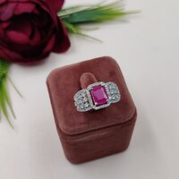 Elegant Essence American Diamond Ring