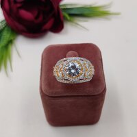 Gleaming Grace American Diamond Ring