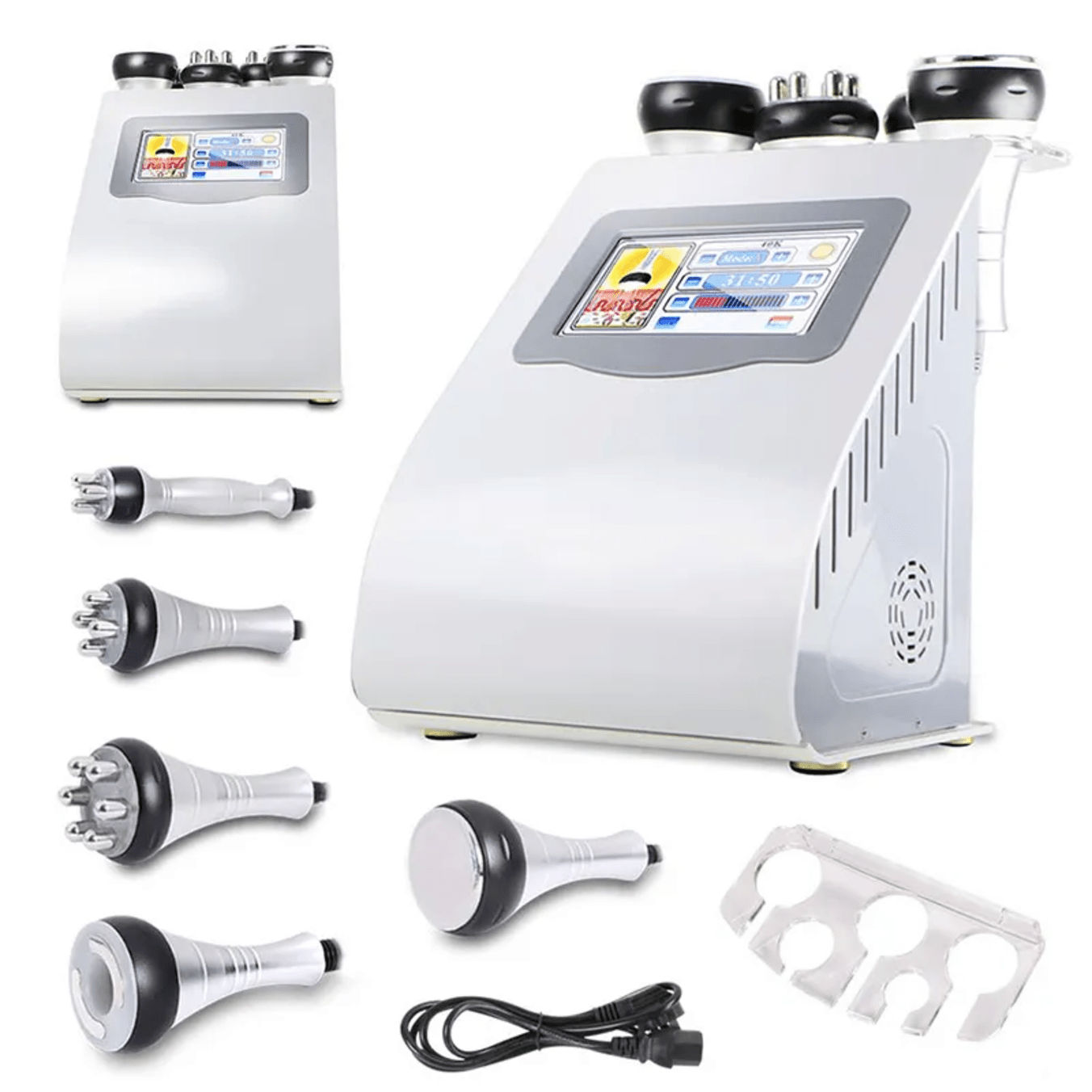 Ultrasonic Cavitation Machine Face RF Body Rf Tripolar Rf Vacuum Rf 5 in one Slimming Device