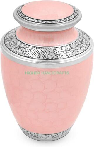 Aluminium Pink Cremation Urn for Adult Women Ashes - Wholesale Bulk Funeral Urns Supplies