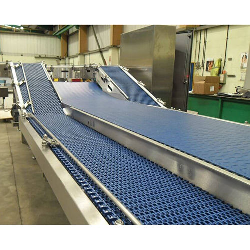 Ss Modular Belt Conveyor - Color: Blue