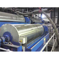 Ss Wet Drum Magnetic Separator - Stainless Steel, Electric Power Supply 220-440 Volt, Sleek Silver Design | Ideal For Glass Industry, Low Maintenance, High Magnetic Field Strength